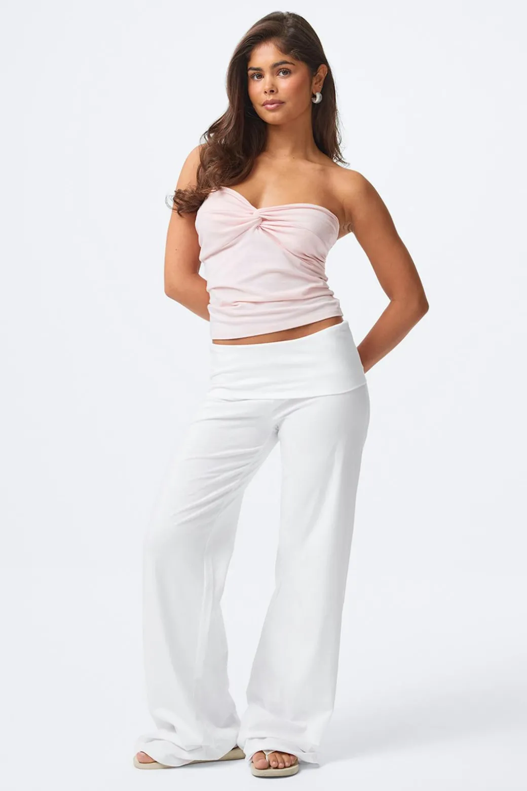 14+ coral baggy yoga pants