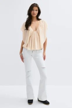 14+ coral blouse