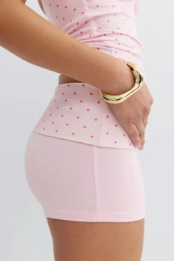 14+ folded waist shorts