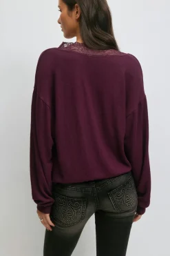 14+ lace sweater