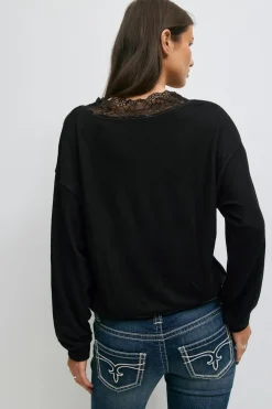 14+ lace sweater