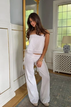 14+ linen blend trousers