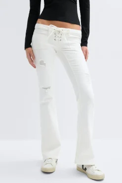 14+ pleated tie jeans tall