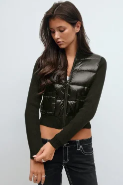 14+ rib puffer jacket