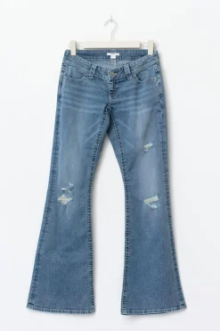 14+ sparkle flare jeans curve