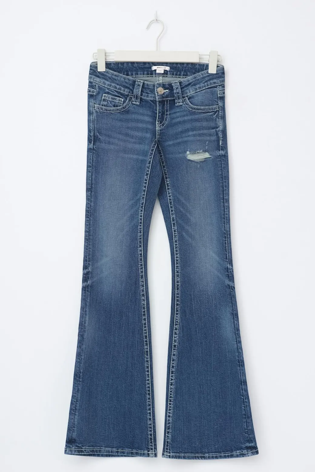 14+ the cross low flare jeans