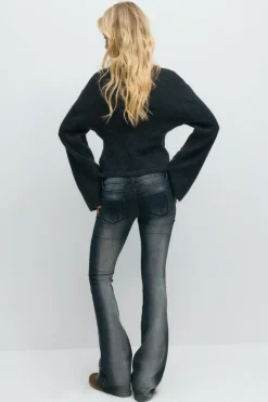 14+ ultra low rhinestone jeans