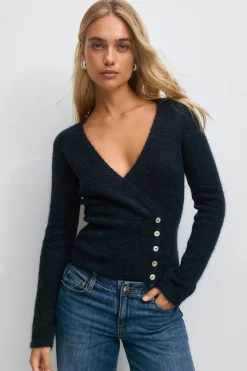 Alpaca blend knitted top