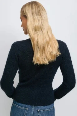 Alpaca blend knitted top