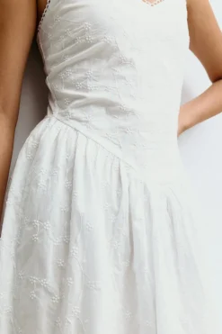 Anglaise midi dress