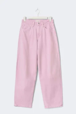 Baggy-crush petite jeans