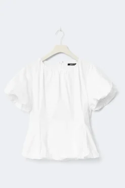 Balloon sleeve blouse