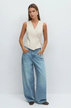 Barrel balloon jeans