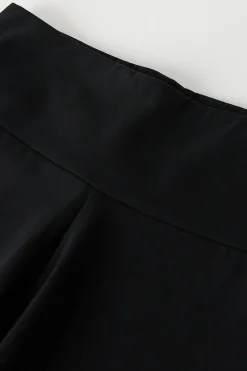 basic long biker pants