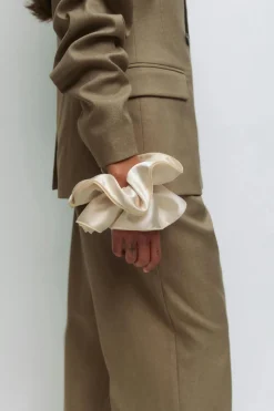 Big satin scrunchie