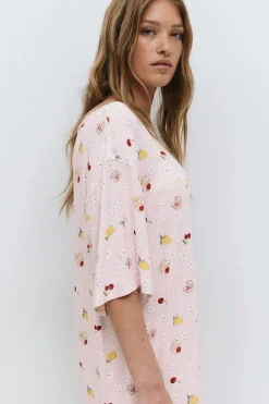 Boatneck sleep tee