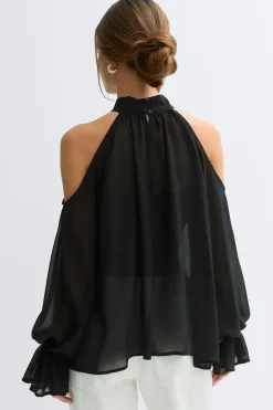 Boho chiffon blouse