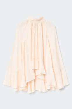 Boho frill blouse