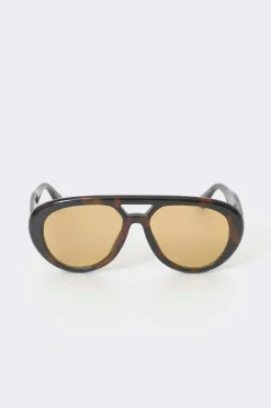 Bold aviator sunglasses