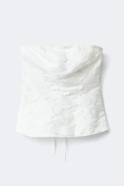 Brocarde corset top