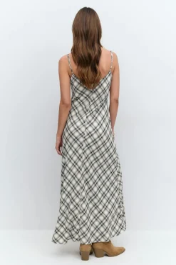 Checked dress