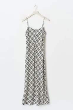 Checked dress