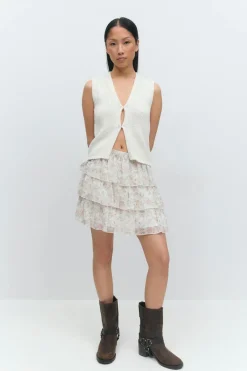 Chiffon skirt