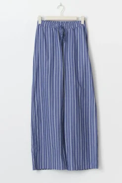 Cotton poplin trousers