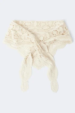 Crochet hip scarf