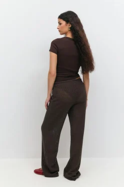 Crochet trousers
