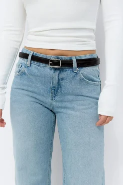 Crush straight jeans