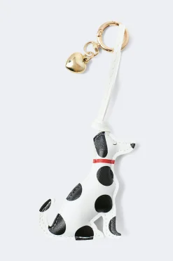 Dalmatian bag charm