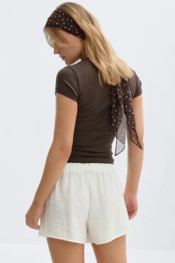 Drawstring shorts