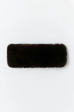 Faux fur headband