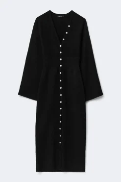 Fitted knitted dress