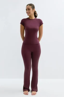 Flare yoga tights