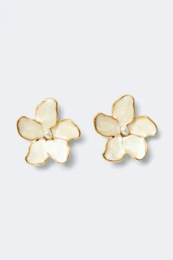 Flower earrings