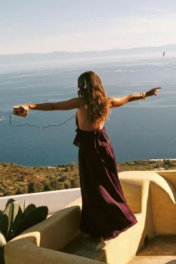 Flowy maxi skirt