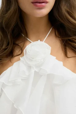 Frill mini dress