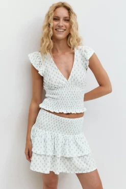 Frill skirt