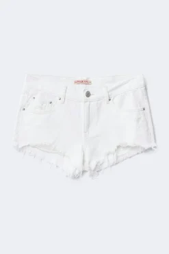 Glow low denim shorts