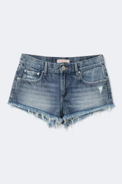 Glow low denim shorts