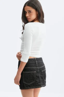 Glow low mini skirt