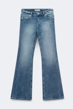 Glow rise flare jeans