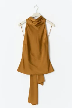 Halterneck blouse