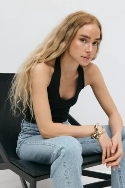 Halterneck top