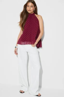 Halterneck top