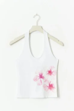 Halterneck top