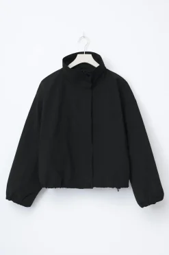 High neck sporty jacket