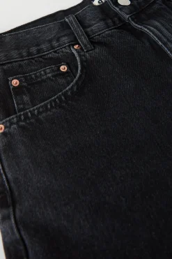 High waist denim shorts